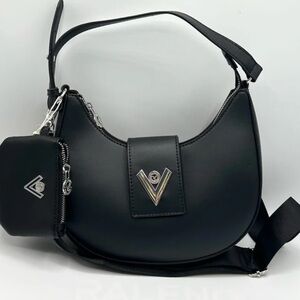 NWT - Orlandi Black Shoulder Bag